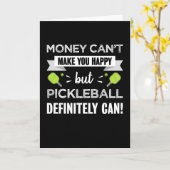 ピクルボールは幸せなDinkファンギフトを作る カード (黄色い花)