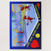 ピクルボールもう1つのゲームのジグソーパズル ジグソーパズル (縦)