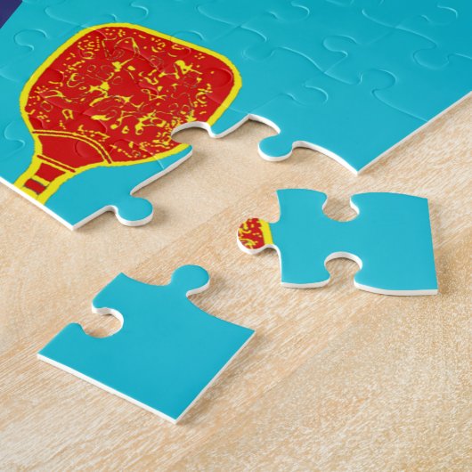 ピクルボールもう1つのゲームのジグソーパズル ジグソーパズル (側面)