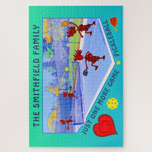 ピクルボールもう1つのゲームのジグソーパズル ジグソーパズル (縦)