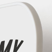 ピクルボールをくすぐる ピックルボールラケット (左詳細)