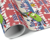 ピクルボールアメリカデザイン7月4日 ラッピングペーパー (ロールコーナー)