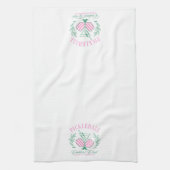 ピクルボールカクテルクラブ キッチンタオル (縦)