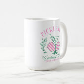 ピクルボールカクテルクラブ コーヒーマグカップ (正面右)