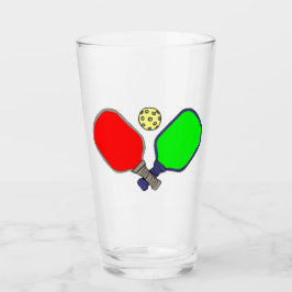 ピクルボールガラス。ガラスコップ タンブラーグラス