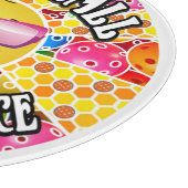 ピクルボールキッチンマイハッピープレイスおもしろいキュート カッティングボード (角)