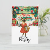 ピクルボールキャットハウスワイズクリスマスレッツインパーティー 招待状 (スタンド正面)