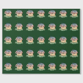 ピクルボールギフトライブ笑い遊ピクルボール ラッピングペーパー (フラット)