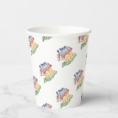 ピクルボールギフトライブ笑い遊ピクルボール 紙コップ (左)