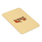 ピクルボールクラブロゴ – カスタムギア&ギフト マグネット (右側)