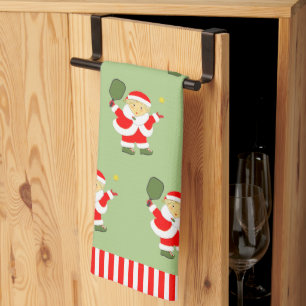 ピクルボールクリスマスキッチンタオル キッチンタオル