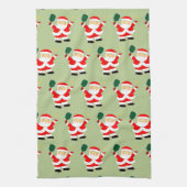 ピクルボールクリスマスキッチンタオル キッチンタオル (縦)