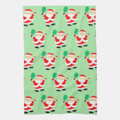 ピクルボールクリスマスキッチンタオル キッチンタオル (縦)