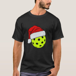 ピクルボールクリスマスハット – クリスマスピックボール Tシャツ