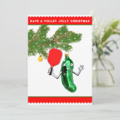 ピクルボールクリスマス シーズンカード (スタンド正面)