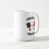 ピクルボールコーヒーマグ中毒 コーヒーマグカップ (正面右)