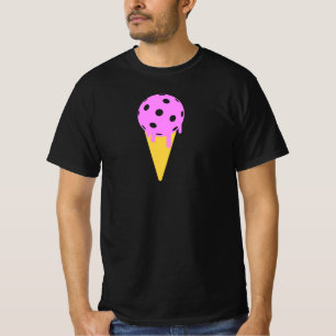 ピクルボールサマーアイスクリームコーンTシャツ Tシャツ