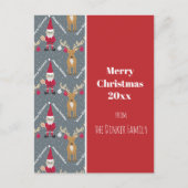 ピクルボールサンタ🎅メリークリスマス🎁 ポストカード (正面)