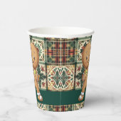 ピクルボール🎄ジンジャーブレッドDink 紙コップ (右)