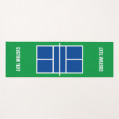 ピクルボールスポーツコートパーソナライズされたヨガマット ヨガマット (正面(横))