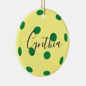 ピクルボールセラミックオーナメント セラミックオーナメント (右)