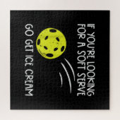 ピクルボールソフトサーブアイスクリームピクルボールミー ジグソーパズル (横)