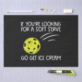 ピクルボールソフトサーブアイスクリームピクルボールミー 薄葉紙 (クラフト)