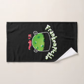 ピクルボールハロウィーン – FrankenPickle - It's Alive ハンドタオル (ハンドタオル)