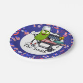 ピクルボールバーベキュー4th 7月の独立記念日 ペーパープレート (アングル)