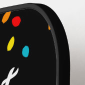 ピクルボールパドルママとパパクリスマスプレゼント ピックルボールラケット (左詳細)