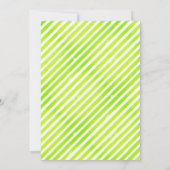 ピクルボールパドル写真ディンク誕生日名門私立校風のパーティー 招待状 (裏面)