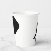 ピクルボールパドル&ピンクボール 紙コップ (左)