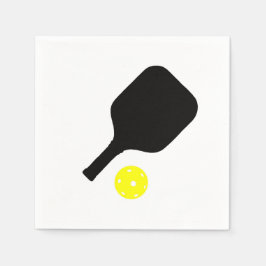 ピクルボールパドル&ボール スタンダードカクテルナプキン