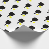 ピクルボールパドル&ボール ラッピングペーパー (角)