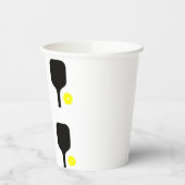 ピクルボールパドル&ボール 紙コップ (左)