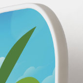 ピクルボールパラダイスパームツリーズ ピックルボールラケット (左詳細)