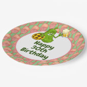 ピクルボールパーティー30歳の誕生日ビール ペーパープレート (アングル)