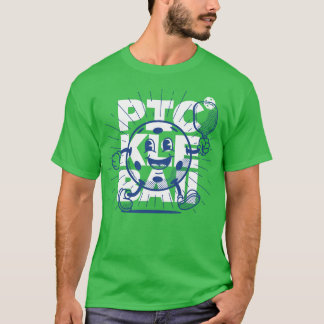 ピクルボールプレイヤーツのピクルボールマスコット Tシャツ