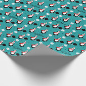 🐧ピクルボールメリークリスマス🎁ラッピング紙 ラッピングペーパー (角)