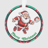 ピクルボールメリークリスマス オーナメント (正面)