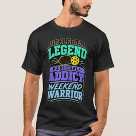 ピクルボール伝説の熱狂的週末戦士 Tシャツ