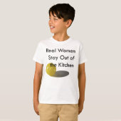 ピクルボール厨房から離れろ！ Tシャツ (正面フル)