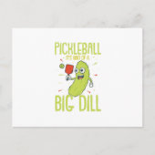 ピクルボール大きなディルおもしろいのパンプギフトのようなものだ 案内ポストカード (正面)
