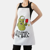 ピクルボール大きなディルピクルズプンピックのようなものだ エプロン (インサイチュ)