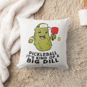 ピクルボール大きなディルピクルズプンピックのようなものだ クッション (ブランケット)