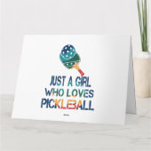 ピクルボール女性レインボー カード (裏面)