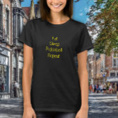 ピクルボール愛好家の夢：彼女の黄色のためのギフト Tシャツ