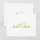 ピクルボール男性へアートウィメンズピクルボールピクルバル シーズンカード (正面/裏面)