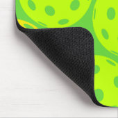 ピクルボール誕生日パーティーかわいいグリーンスポーツ マウスパッド (コーナー)