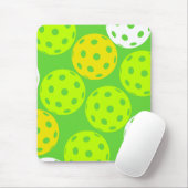 ピクルボール誕生日パーティーかわいいグリーンスポーツ マウスパッド (マウス)